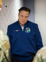 Elon Musk The Air Force Academy Blue Jacket