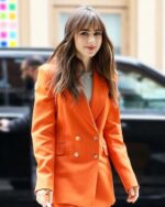 Emily-In-Paris-S03-Lily-Collins-Orange-Jacket