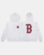 Eric Emanuel Red Boston Hoodie For Sale
