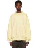 Essentials Yellow Mockneck Sweatshirt