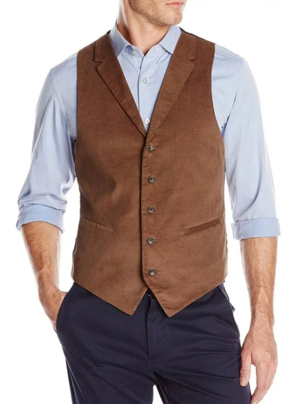 Fantastic Beast Newt Scamander Brown Vest