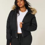 Faux-Fur-Trim-Puffer-Bomber-Jacket