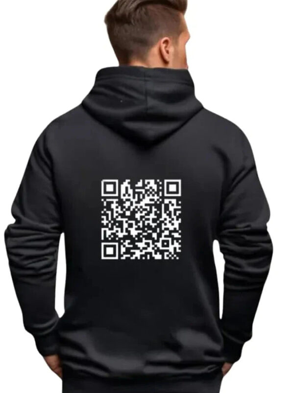 F**k You' QR Code Hoodie Zing Apparel