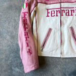 Ferrari_Pink_White_Leather_Jackets