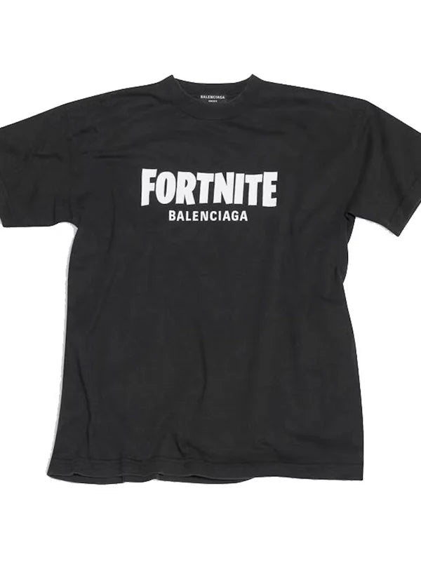 Fortnite_Balenciaga_Tee_Shirt_Black Fortnite Balenciaga Tee Shirt Black