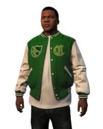 Franklin Clinton Grand Theft Auto V Green Jacket