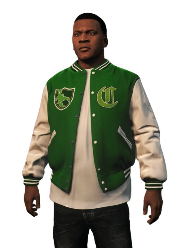 Franklin Clinton Grand Theft Auto V Green Jacket
