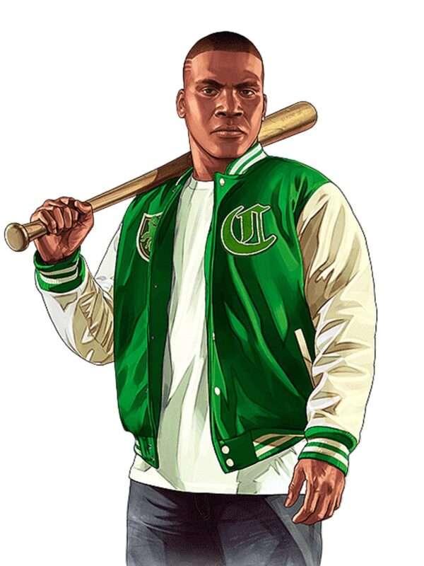 Franklin Clinton Grand Theft Auto V Green Jacket For Sale