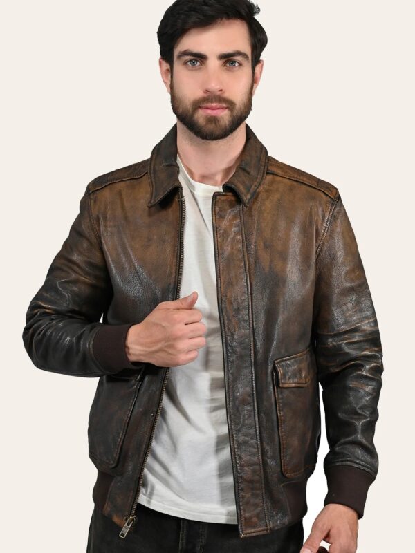 Frye Leather Jacket For Men