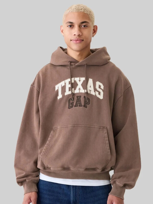 Gap-Texas-Logo-Hoodie-Brown