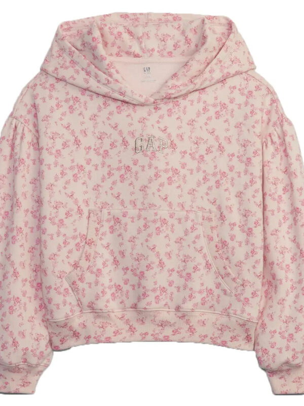 Gap_X_Love_Shack_Fancy_Floral_Hoodie_Pink_Front