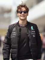 George Russell Mercedes Black Jacket