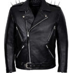 Halloween Jacket - Ghost Rider Metal Spikes Jacket