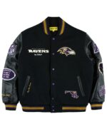 Golf-Wang-2025-Baltimore-Ravens-Letterman-Jacket