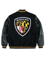 Golf-Wang-2025-Baltimore-Ravens-Letterman-Jacket-Back