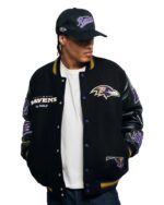Golf-Wang-2025-Baltimore-Ravens-Varsity-Jacket