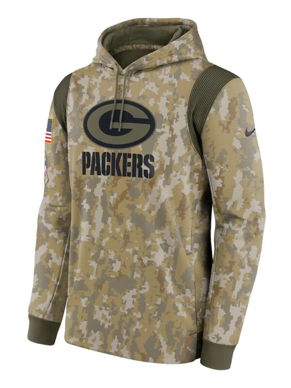 Green Bay Packers Military Hoodie
