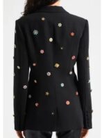 Hacks S4 Jean Smart Black Floral Blazer