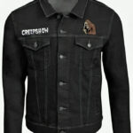 Halloween Creepshow Black Denim Jacket