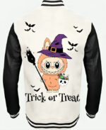 Trick or Treat Labubu Varsity Jacket - Image 2