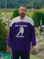 Adam Sandler Happy Gilmore 2 Purple Jersey