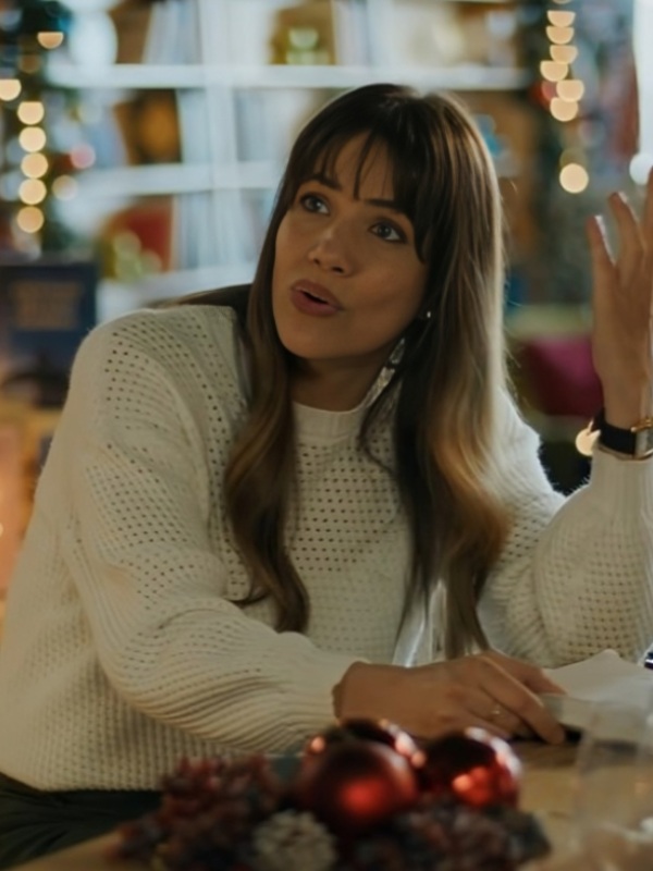 A Novel Noel Julie White Sweater