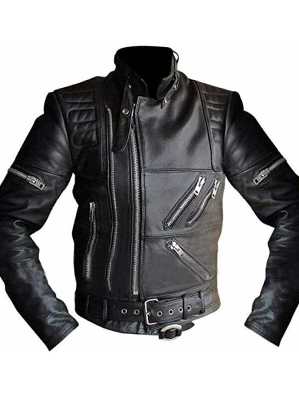 Hein-Gericke-Black-Leather-Motorcycle-Jacket