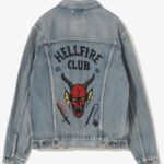 Hellfire Club Blue Denim Jacket