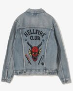 Hellfire Club Blue Denim Jacket