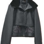 HermÃ¨s Leather Bomber Jacket Black