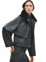 HermÃ¨s Leather Bomber Jacket Women