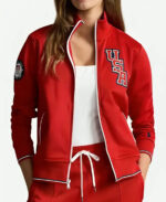 Hoda Kotb The Today Show Team USA Red Track Jacket