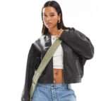 Hollister Leather Jacket - Image 2