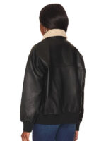 Hudson Leather Jacket Back