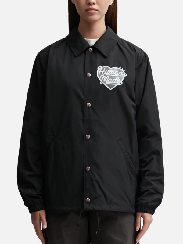Human-Made-Coach-Jacket-Black