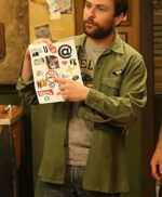 Charlie Day Green Jacket - Image 3