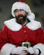 Jason Kelce Santa Claus Coat