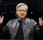 Jensen Huang Leather Jacket