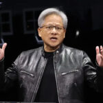 Jensen Huang Leather Jacket