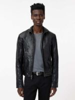 John Varvatos Leather Jacket