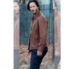 John Wick Brown Leather Jacket