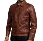 John Wick Brown Leather Jacket - Image 2