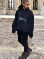 Kanye West Vetements Black Fleece Hoodie