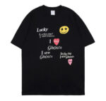 Kanye lucky Me I see Ghosts Smiley Face T-Shirt