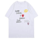 Kanye lucky Me I see Ghosts Smiley Face T-Shirt - Image 2