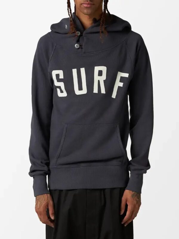 Kapital-Surf-Hoodie-Grey