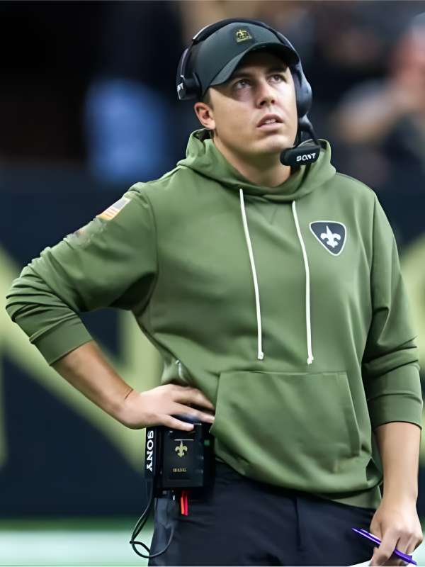 Kellen Moore New Orleans Saints 2025 Salute To Service Hoodie