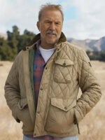 Kevin-Costners-the-West-Beige-Quilted-Jacket
