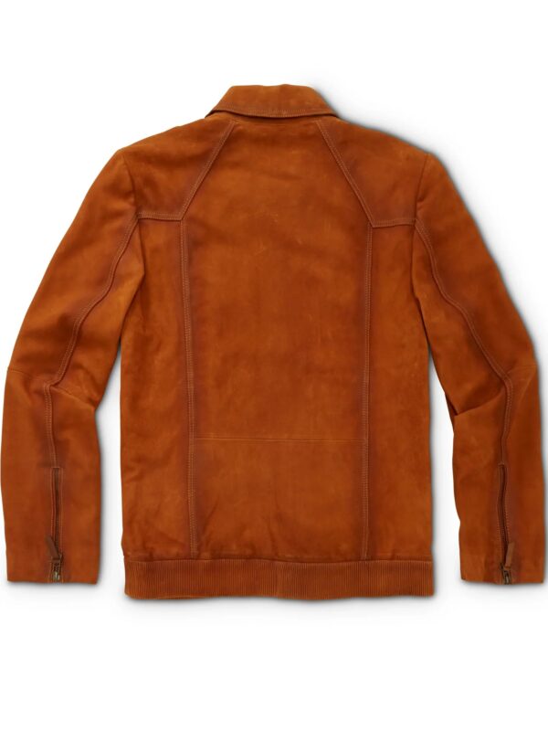 King Ranch Suede Bomber Jacket For Sale