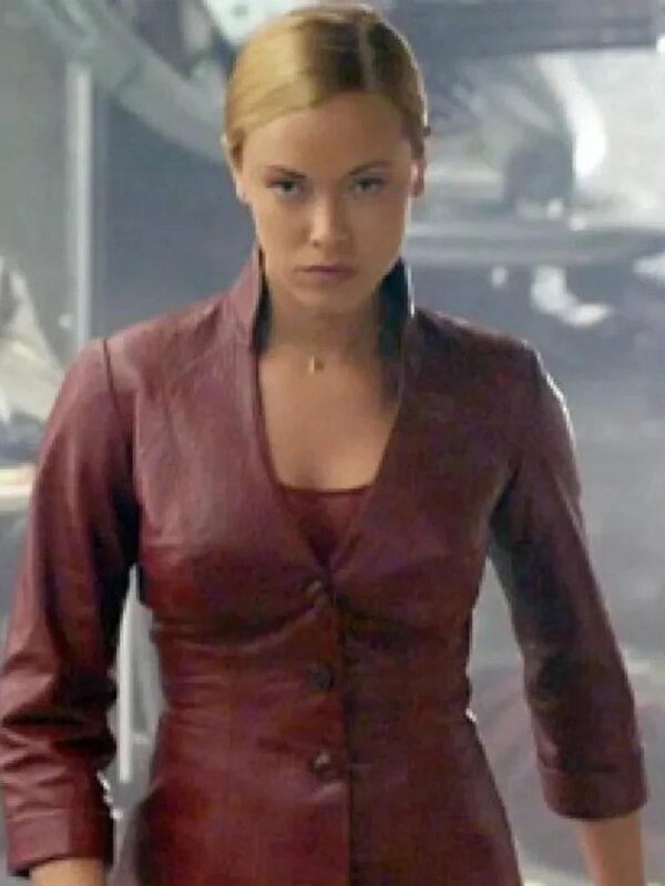 Kristanna Loken Terminator 3 Jacket Red Ideal Jacket Zing Apparel